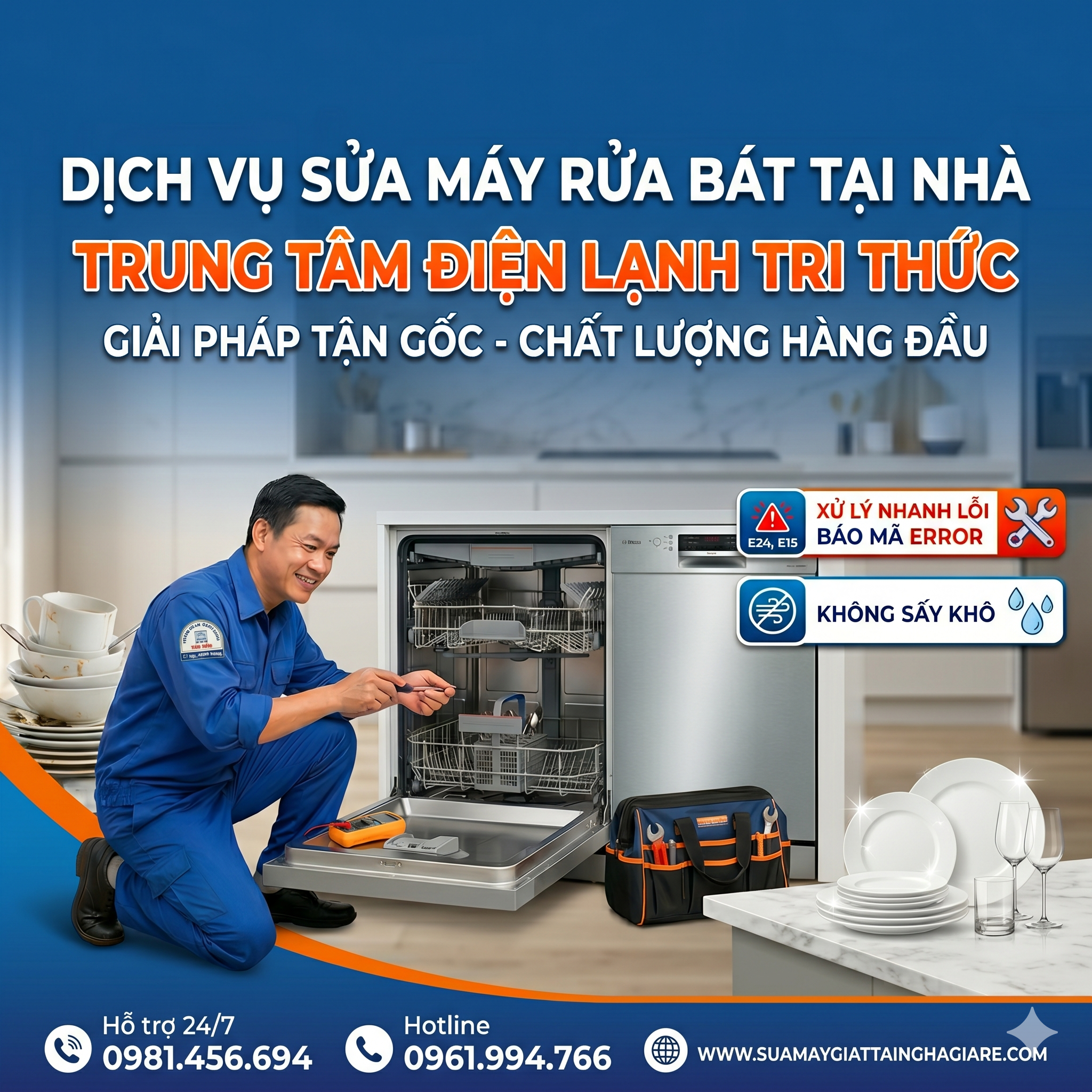 Dịch Vụ Sửa Máy Rửa Bát Tại Nhà